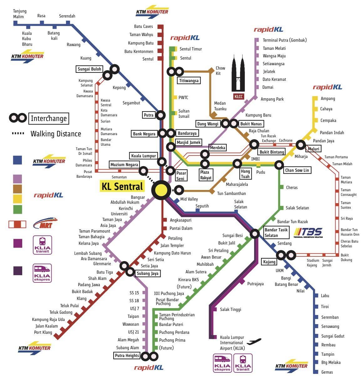 ฆ่า sentral ที่สถานีรถไฟบนแผนที่