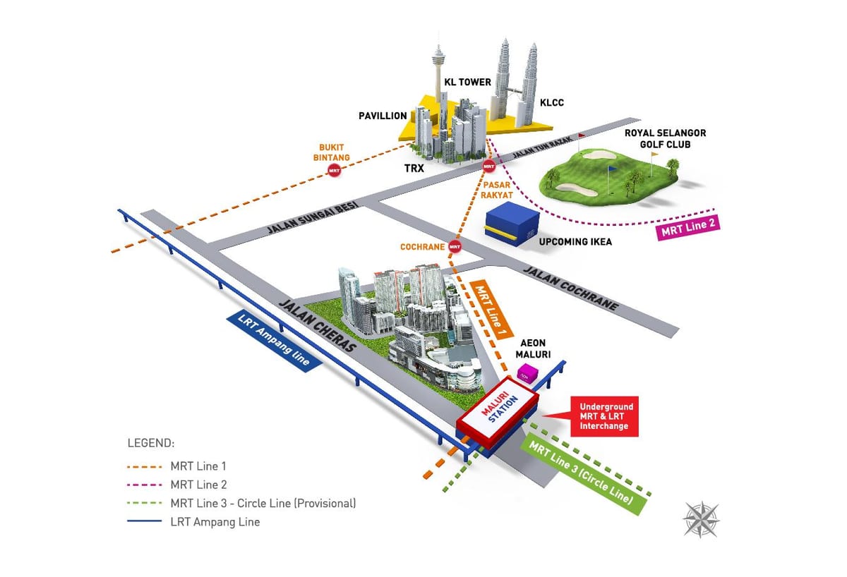 jelatek lrt นแผนที่สถานี