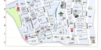 แผนที่ของอาหรับถนน world. kgm