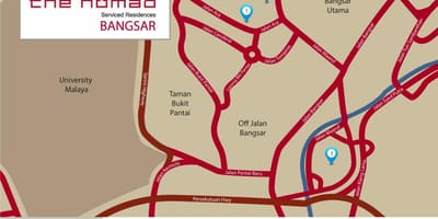 Bangsar world. kgm แผนที่