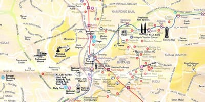 แผนที่ของ kuala
