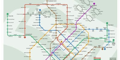 Mrt สถานีบนแผนที่มาเลเซีย