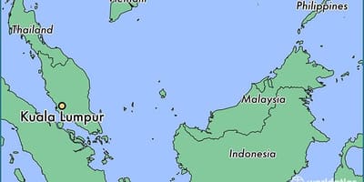 แผนที่ของ world. kgm ตำแหน่ง